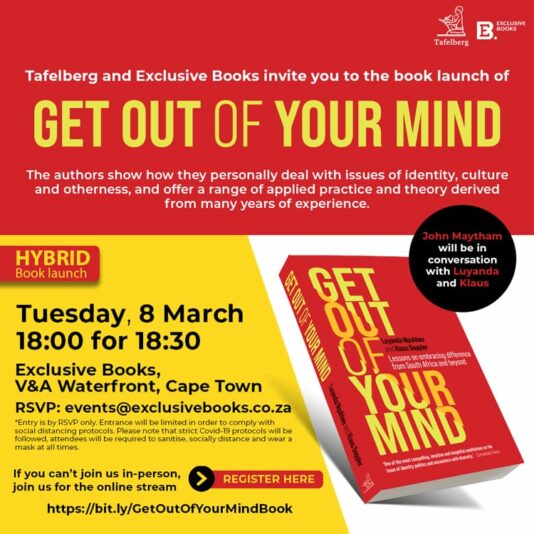 GET OUT OF YOUR MIND - BOOK LAUNCH